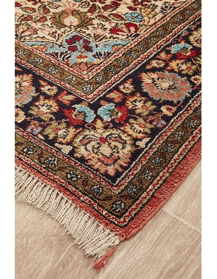 Persian Antique Qum Silk Rug 214X140cm