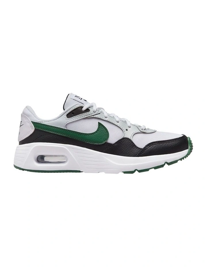 Air Max Grade School Sneakers in Blk/White