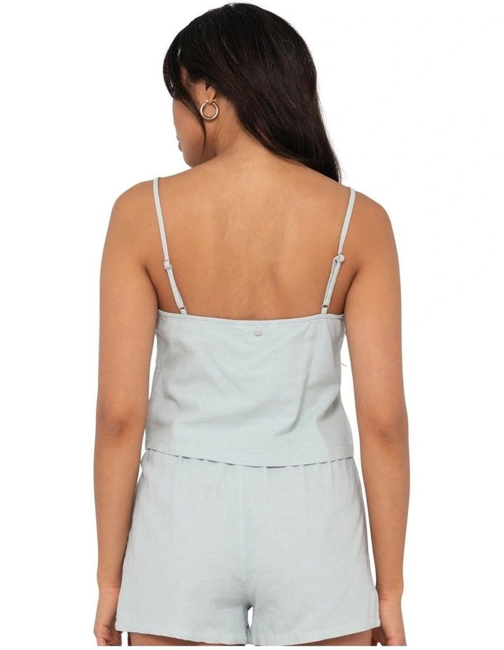 Sweet Water Slip Cami in Green