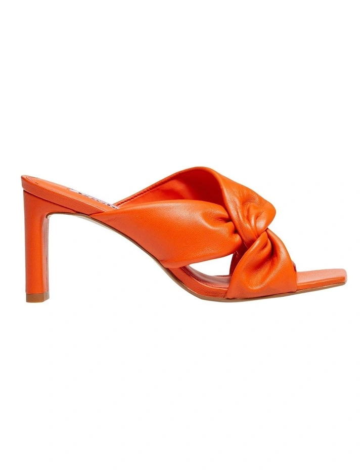 Magnet Orange Twist Knot Mule