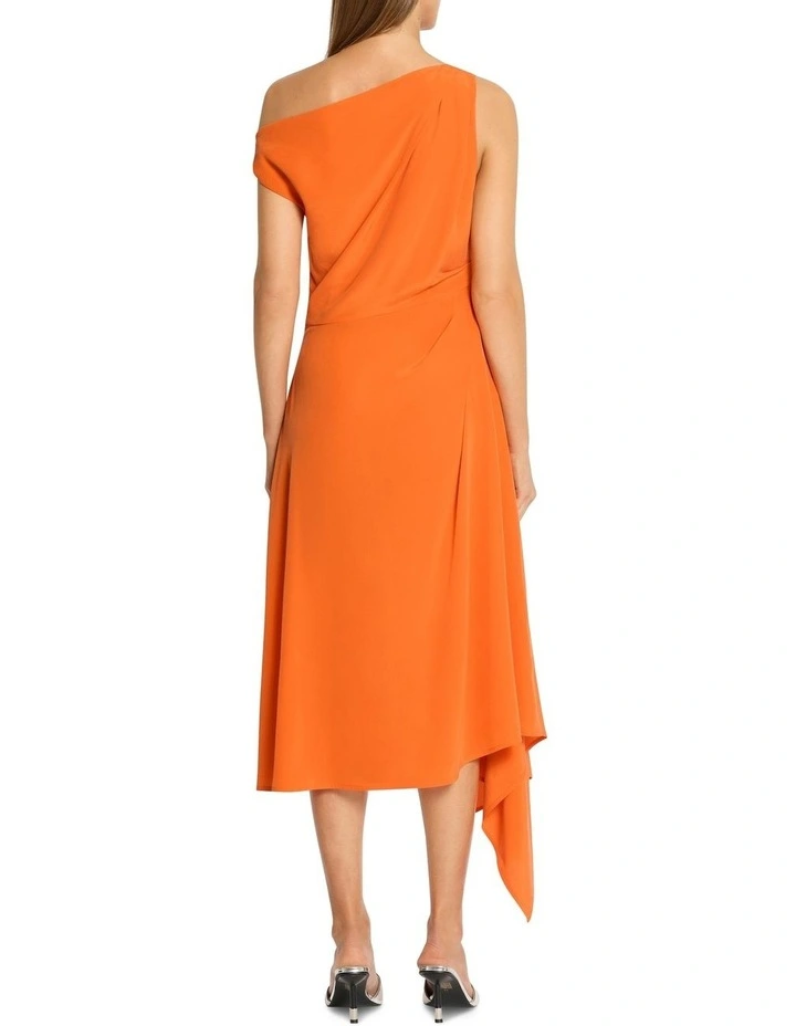 Lonely Romance Dress in Orange