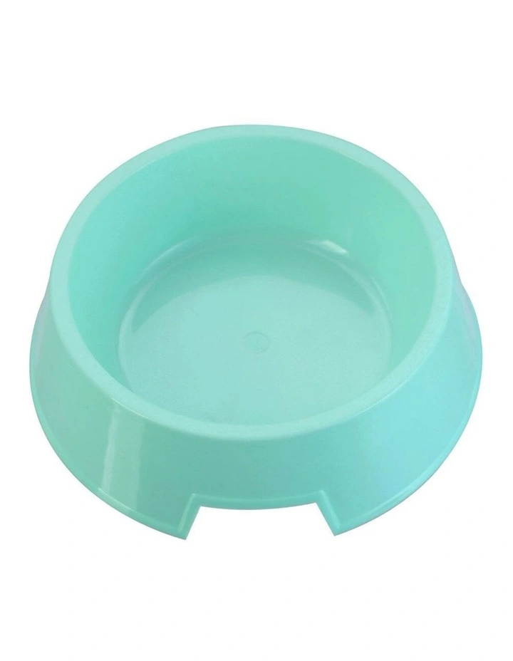 18cm Pets/Dogs Round Essentials Single Bowl/Dishes/Feeders Assorted