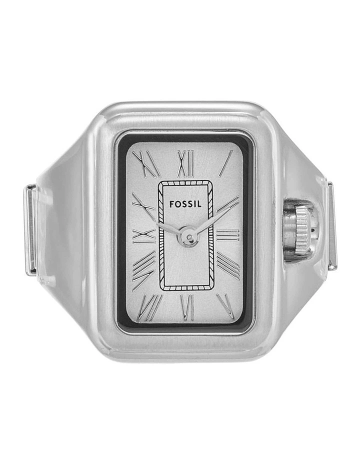ES5344 Raquel Watch Ring Analogue Watch in Silver-Tone