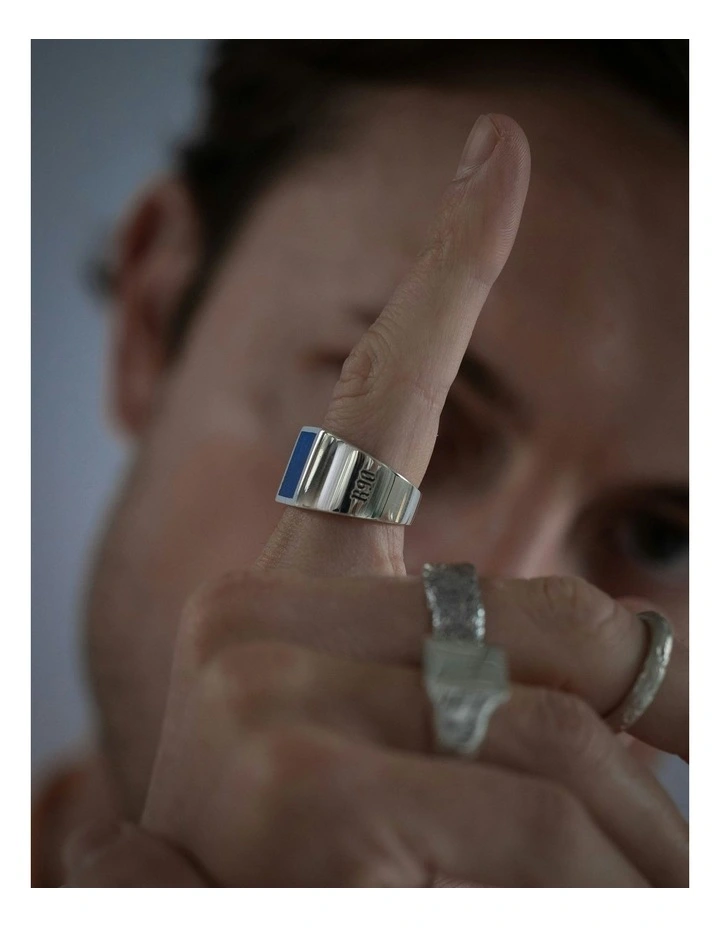 Lapis Ring in Blue