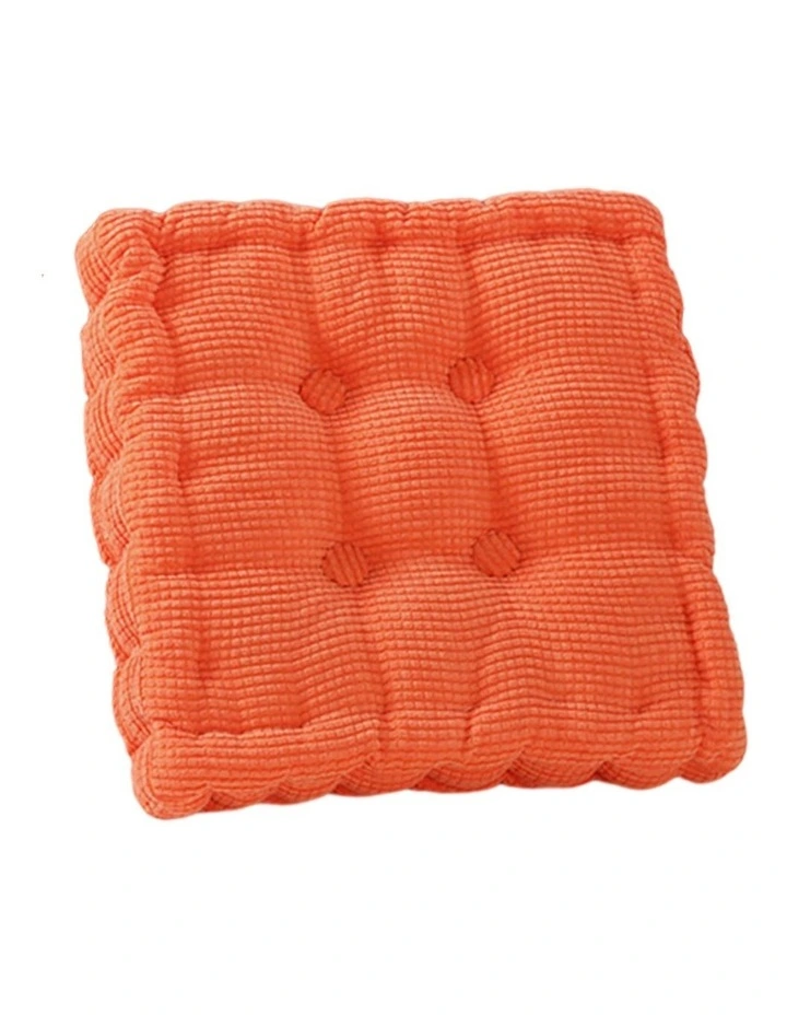Square Cushion in Orange