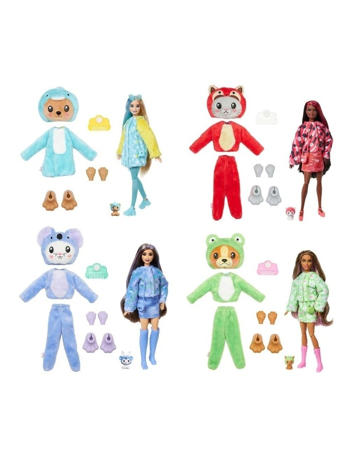 Cutie Reveal Plush Costume-Themed Series Doll in Assorted