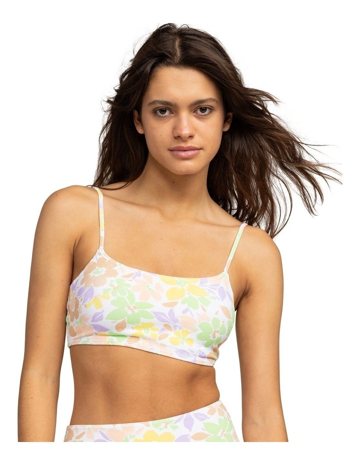 Bralette Bikini Top in White