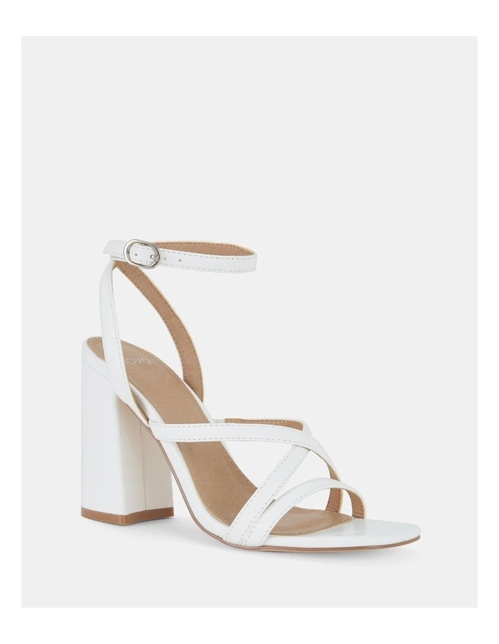 Zeremy Heels in White