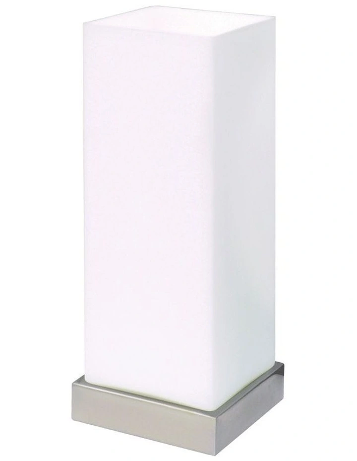 Pepe Square Touch Table Lamp Opal Matt