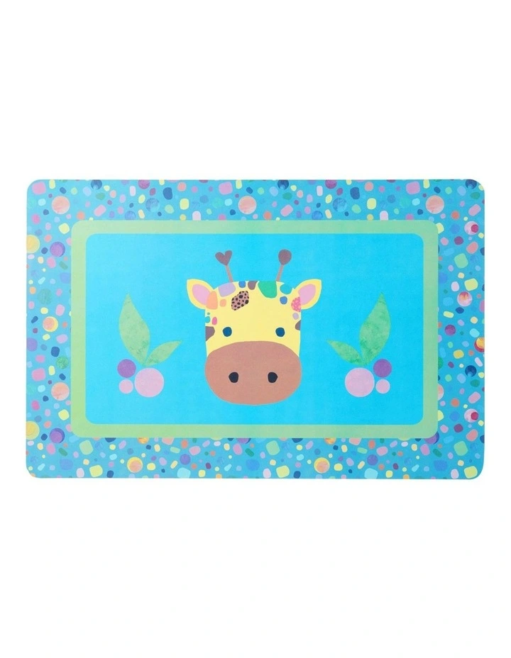 Kasey Rainbow Critters Placemat Reversible 43.5x28.5cm in Blue