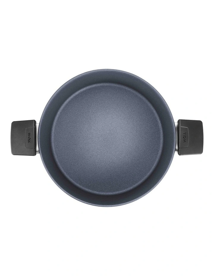 Diamond Lite Induction Casserole with Lid 28cm 5.5L in Black