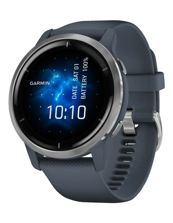 Venu 2 Fitness Smartwatch 45mm in Silver/Granite