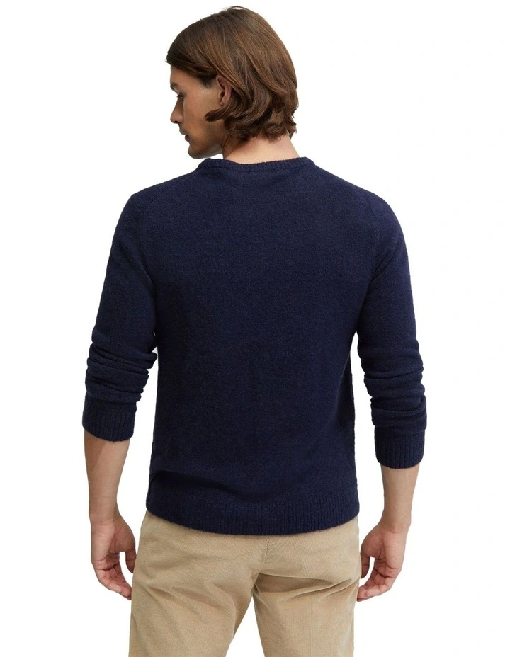 Felix Alpaca Blend Knit in Blue