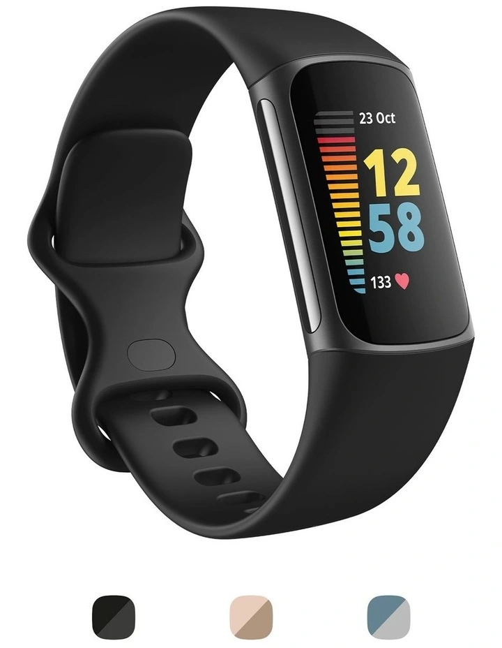 Charge 5 Black/Graphite Stainless Stainless Steel