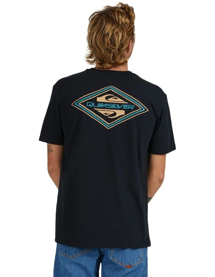 Reverse Logo T-Shirt in Black
