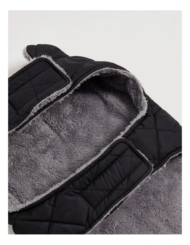 Alfie Puffer in Charcoal