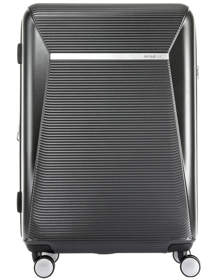 Enwrap Spinner Expandable Suitcase 68cm in Matte Black