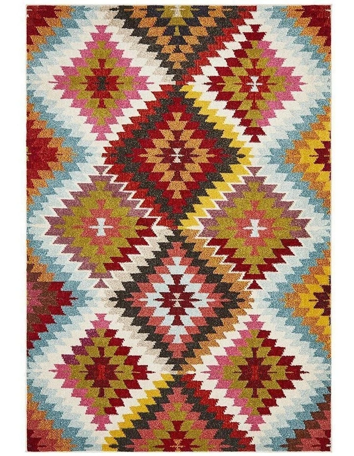 Gemini Aura Modern Rug in Multi