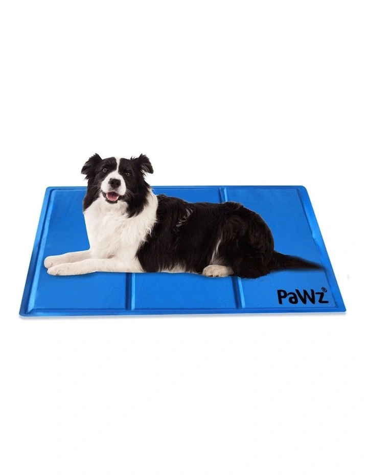 Pet Cooling Mat 90x50cm in Blue