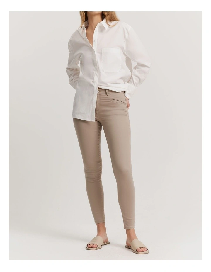 Sateen Jean in Sand