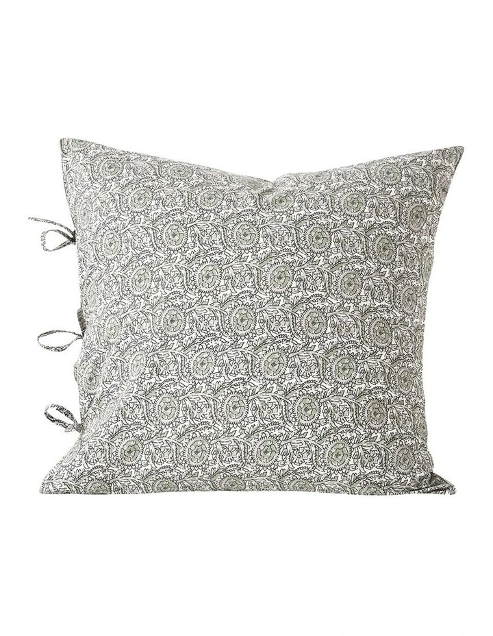 Jaipur European Pillowcase in Mist/Feather