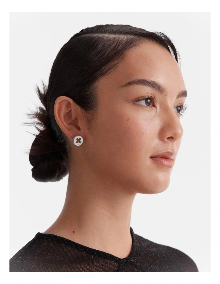 Revive Stud Earrings in Silver
