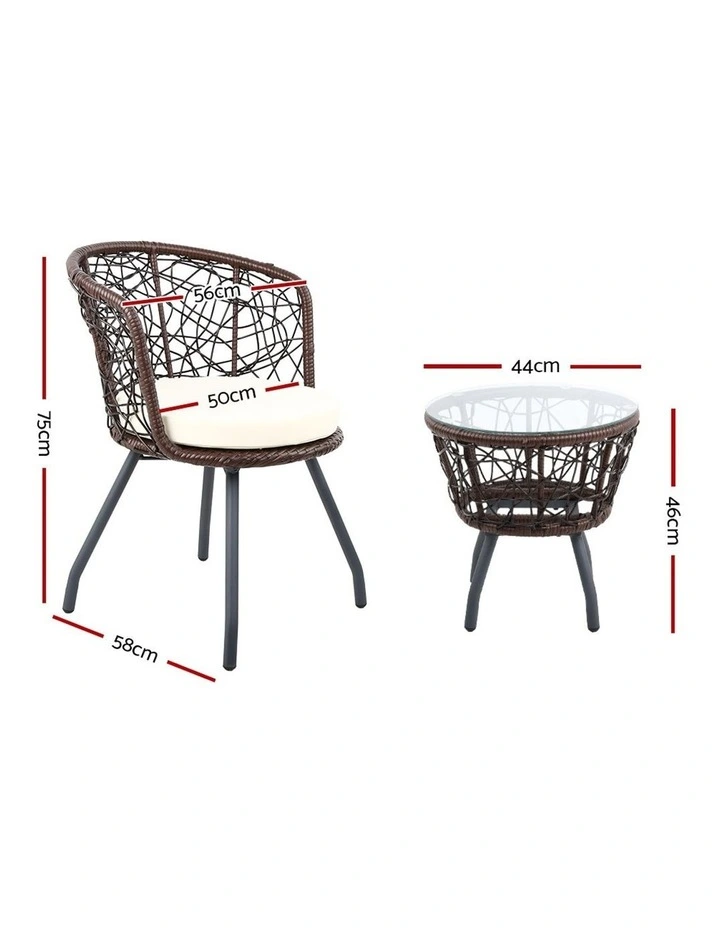 Outdoor Patio Chair and Table