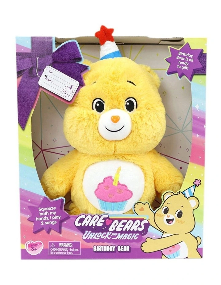 Birthday Feature Plush in Yellow