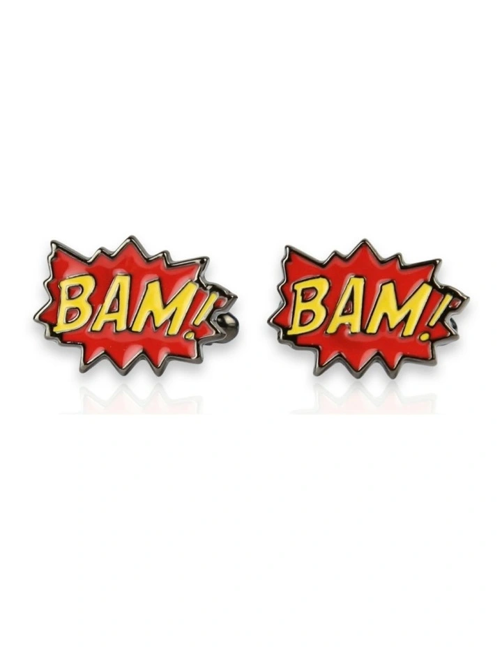 Bam Cufflink in Orange