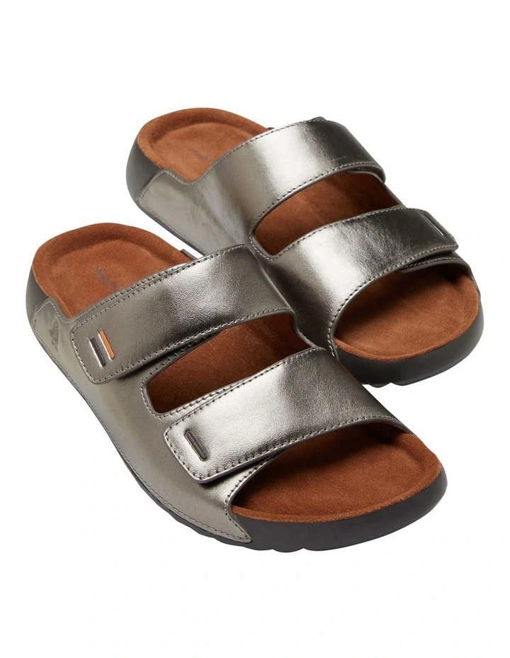 Haven Sandal in Pewter