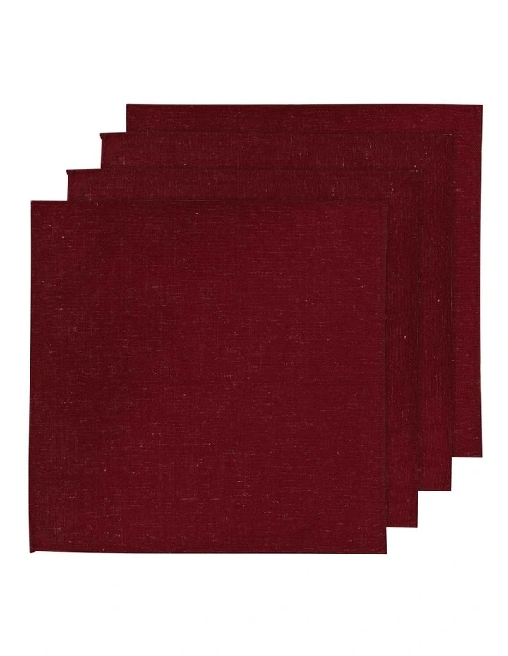 Seno Napkins 4 Pack in Berry