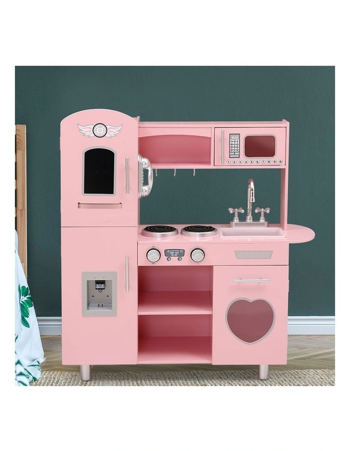 Wooden Kitchen Play Set