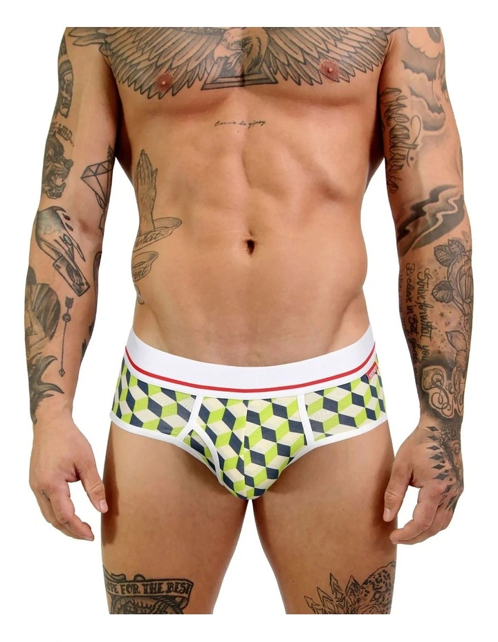 Bamboo Brief Helios 3-pack in Multi