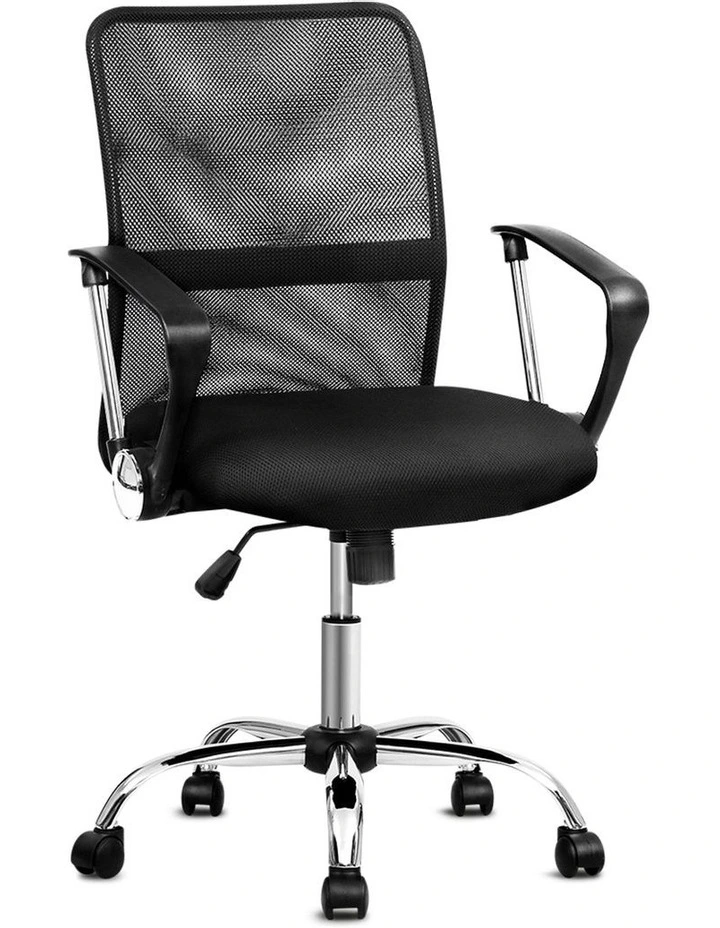 Office Chair Gaming Chair Computer Mesh Chairs Executive Mid Back Black