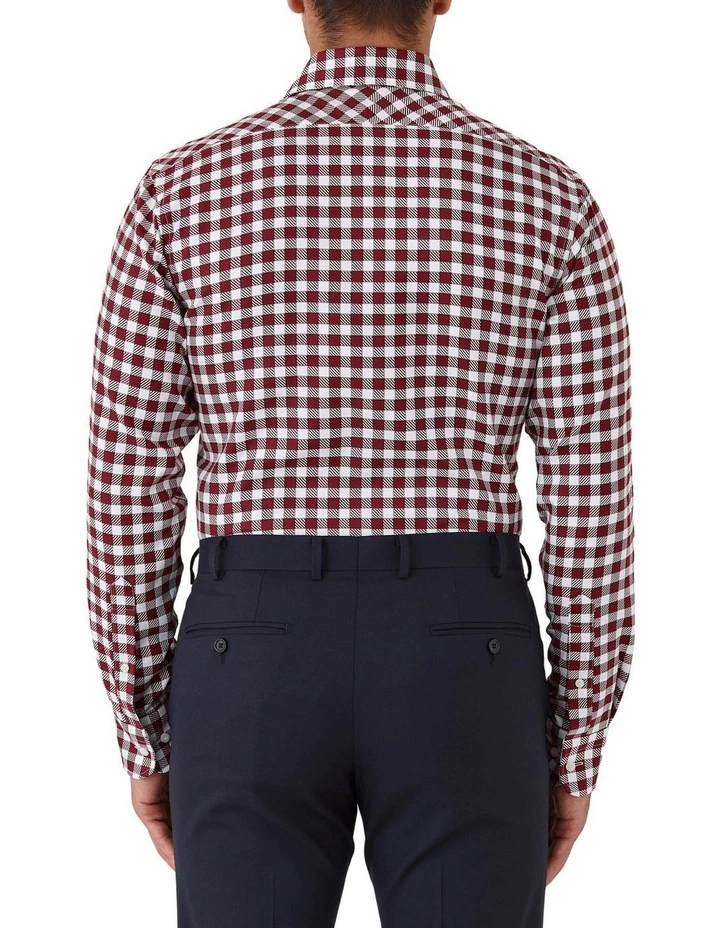Giorgio Tailored Shirt in Bordeaux