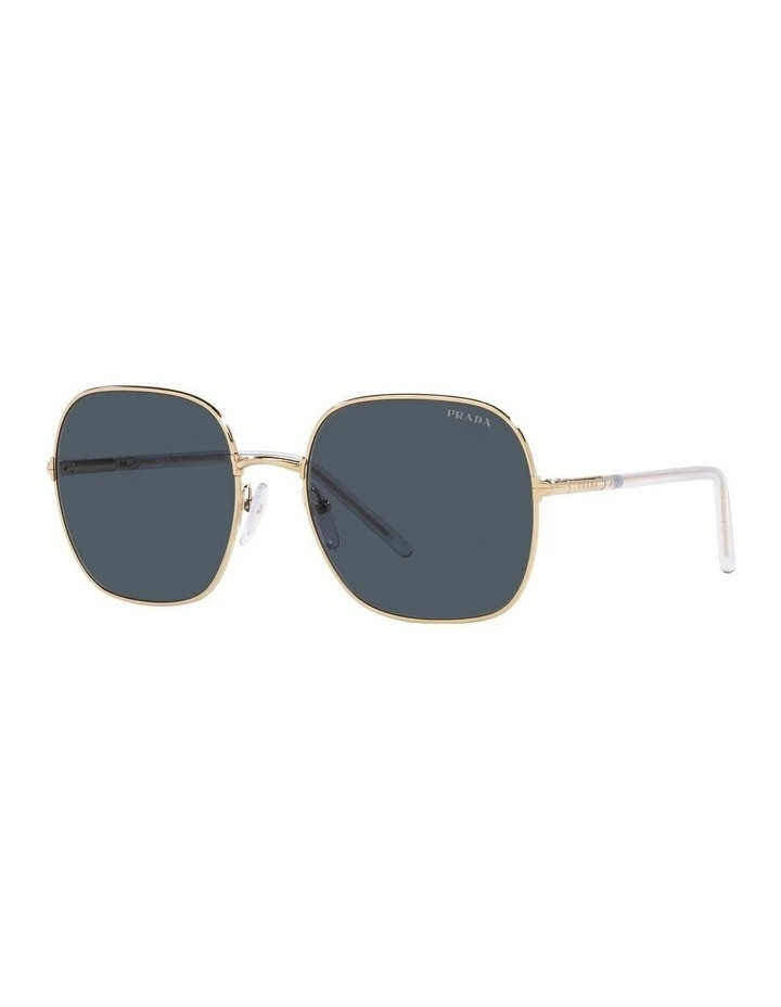 PR 67XS Sunglasses in Gold