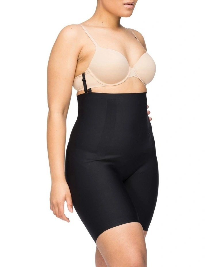 Body Define High Waisted Shaper Short in Black