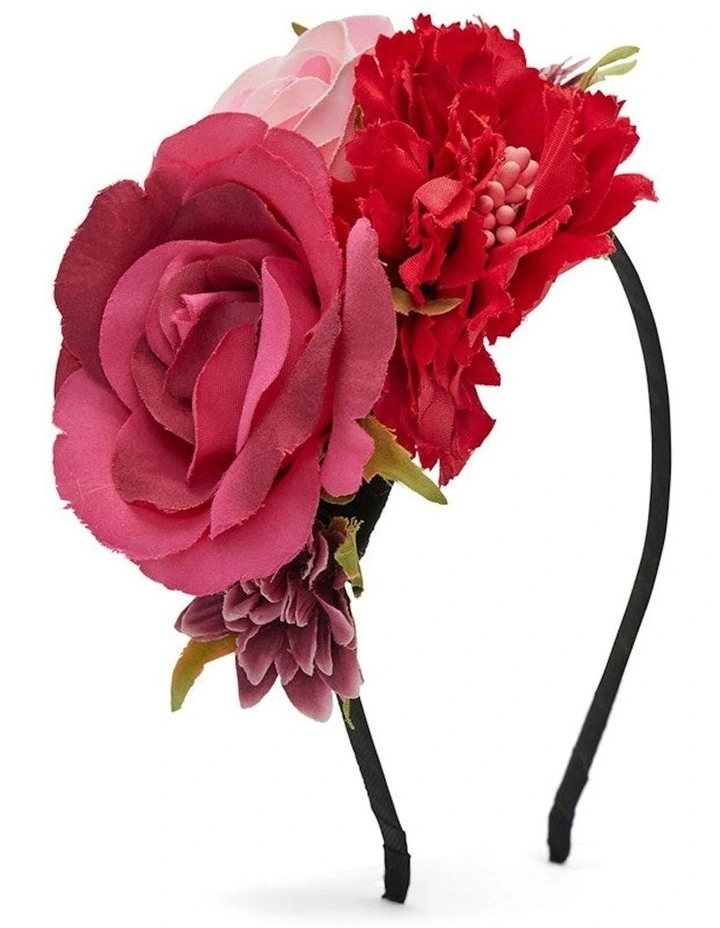 Ivy Headpiece in Pink