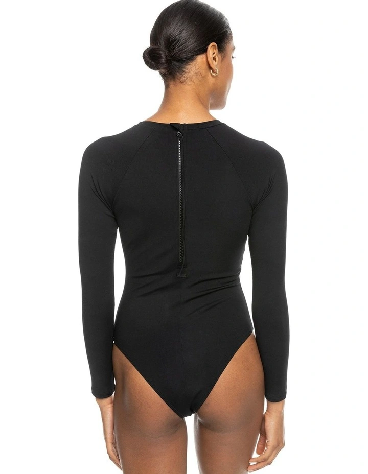 Pro The Overhead Long Sleeve One Piece Swimsuit in Anthracite