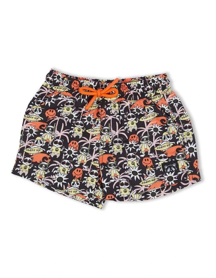 Summer Raffi Boardie Shorts (Sizes 0-3) in Print