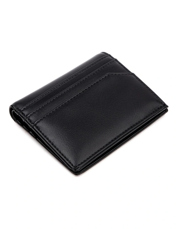 Broome Vegan Minimalist Unisex Wallet in Black