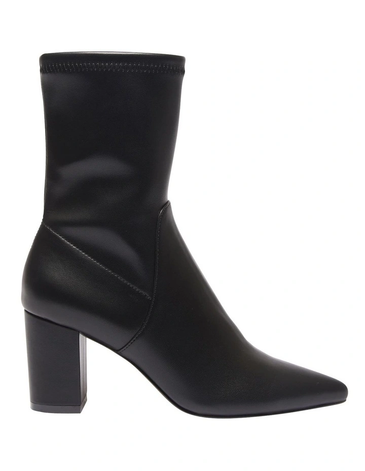 Karly Black Stretch Boots
