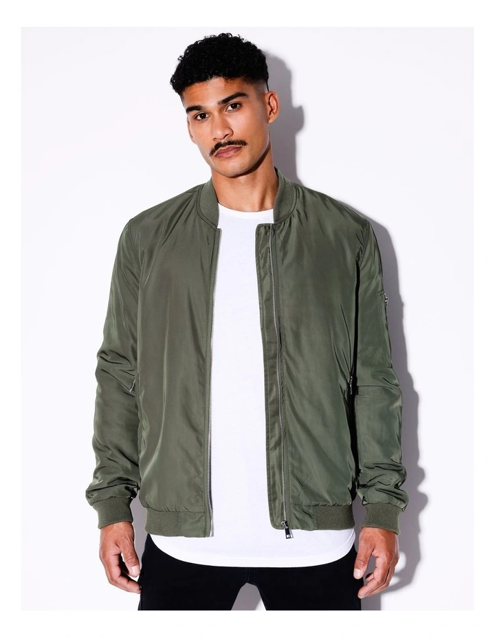 Langy Bomber Jacket in Green