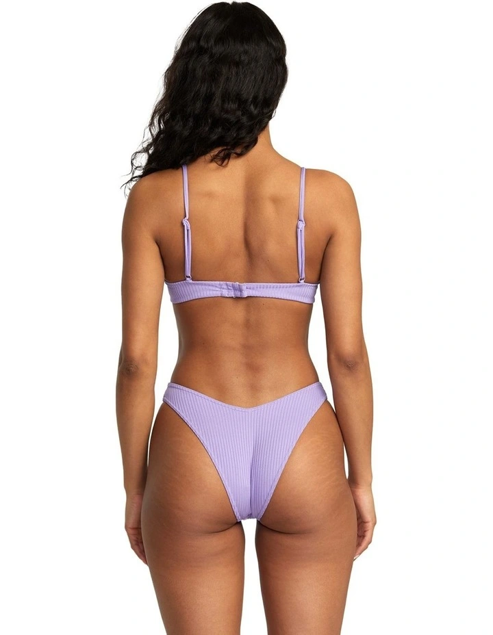 Second Life Invert V Wire Bra Bikini Top in Purple