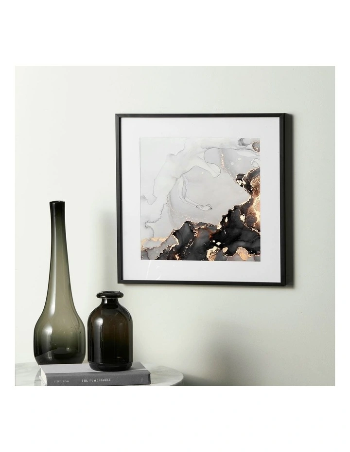 Platinum Metal Frame 40x40cm/30x30cm in Black