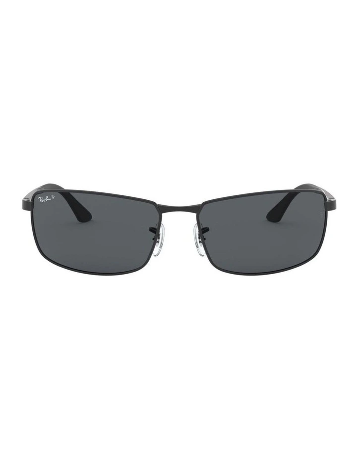 RB3498 Black Polarised Sunglasses