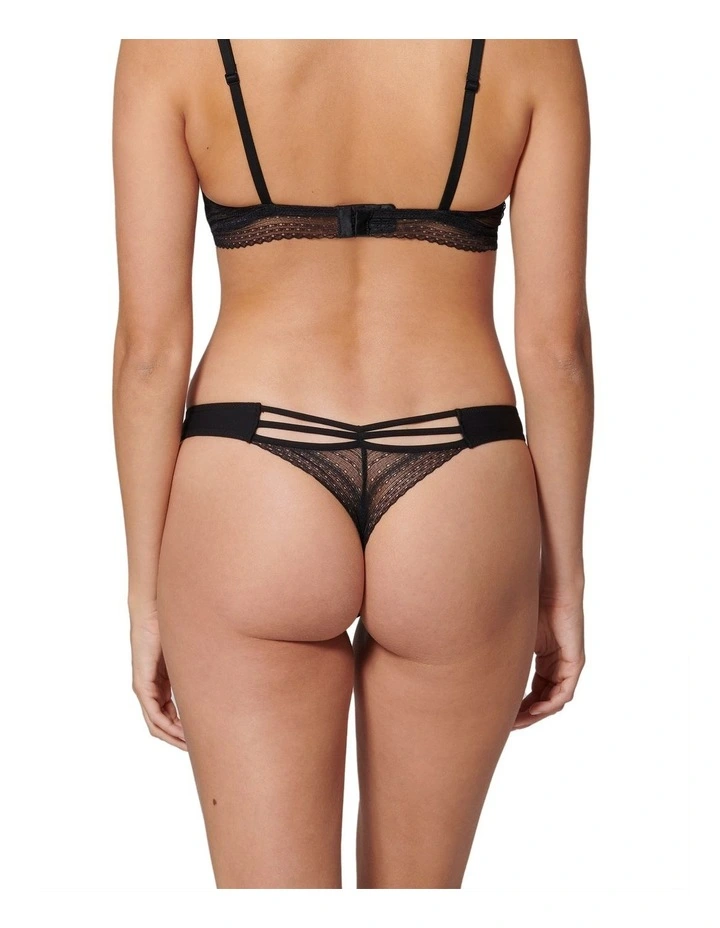Pia Tanga Brief in Black