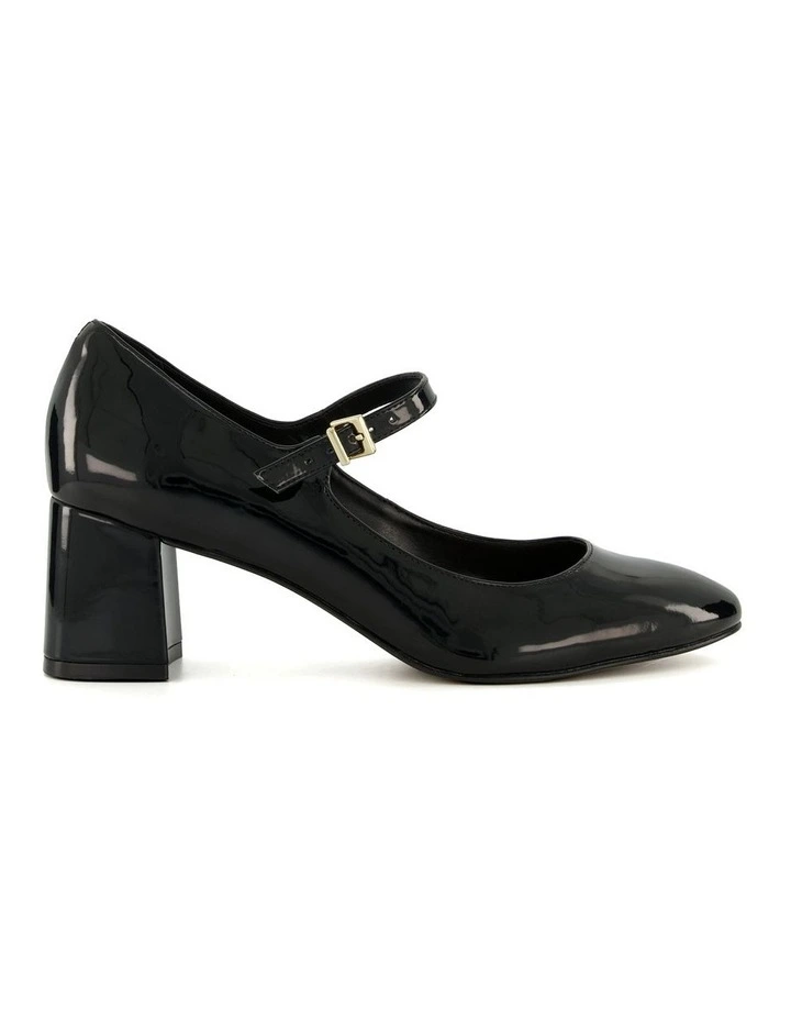 Alenna T-Bar Pump in Black