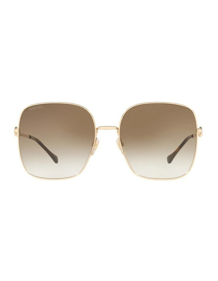 GG0879S Gold Sunglasses