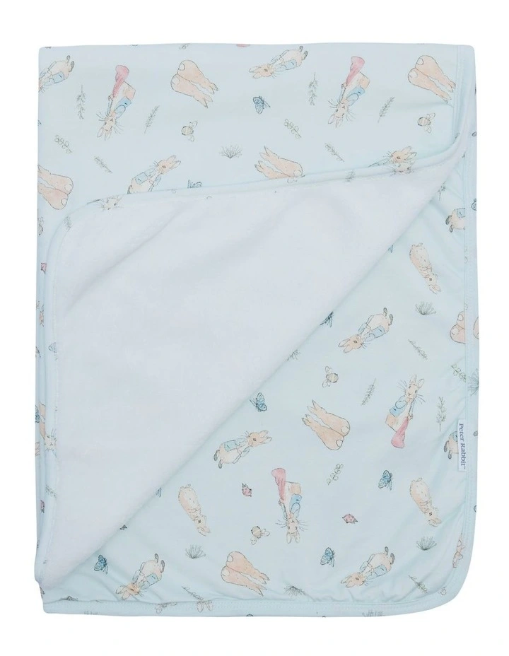 Bunny Rug in Blue